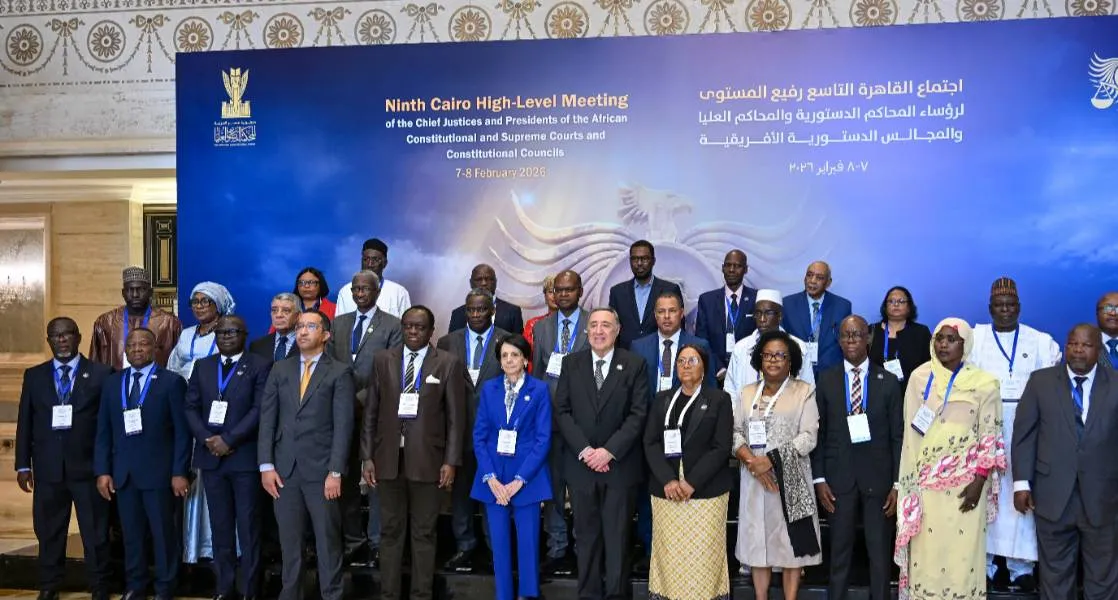 صورة النشاط مشاركة رئيس المحكمة الدستورية في "اجتماع القاهرة التاسع رفيع المستوى"