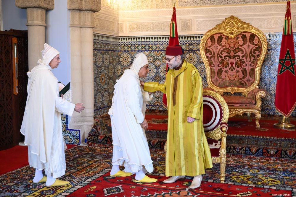 صورة النشاط جلالة الملك يستقبل الأعضاء المعينين بالمحكمة الدستورية